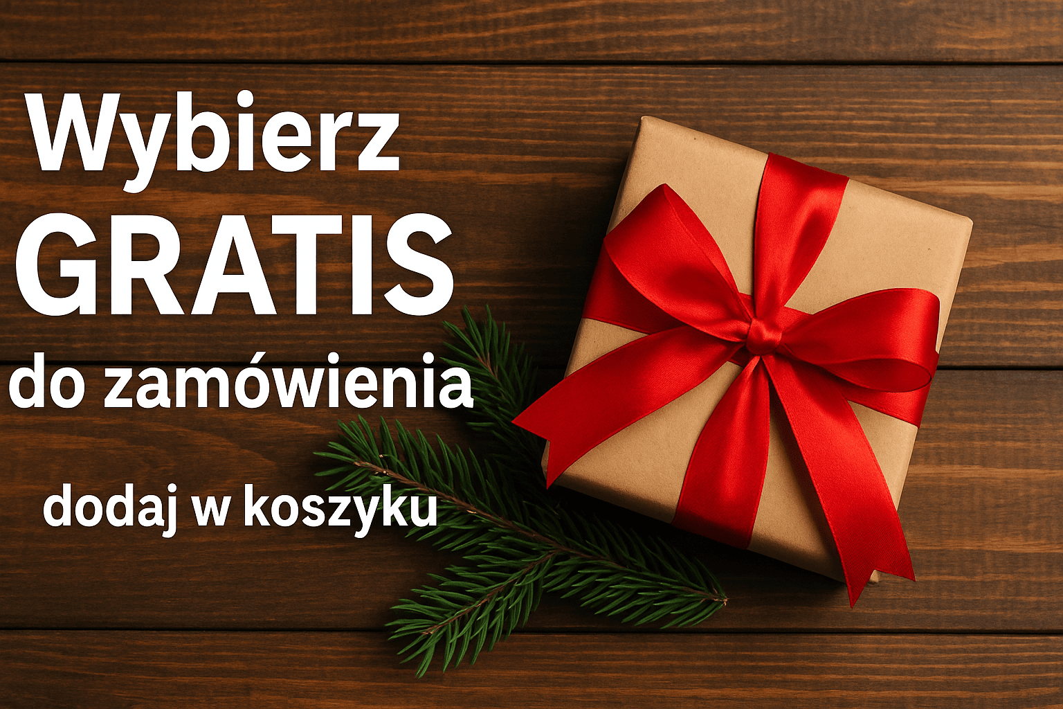 Gratis do zamówienia w sklepie internetowym – wybierz prezent i dodaj w koszyku